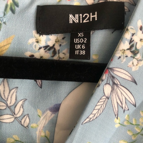 N12H CHARLOTTE DRESS FLORAL PRINTS PUFFY SLEEVES - Picture 6 of 6